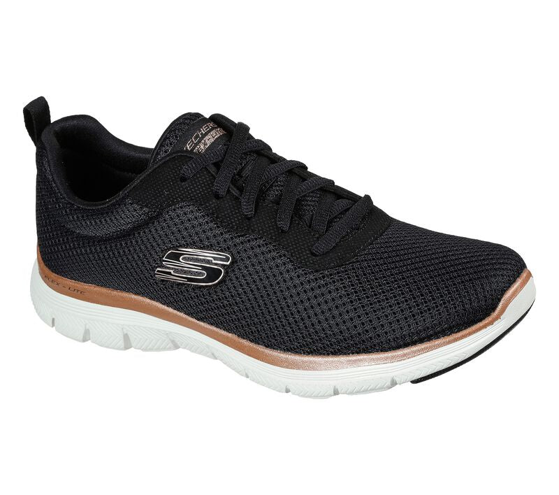 Womens Wide Fit Skechers Flex Appeal 4.0 - 149303 Walking Trainers