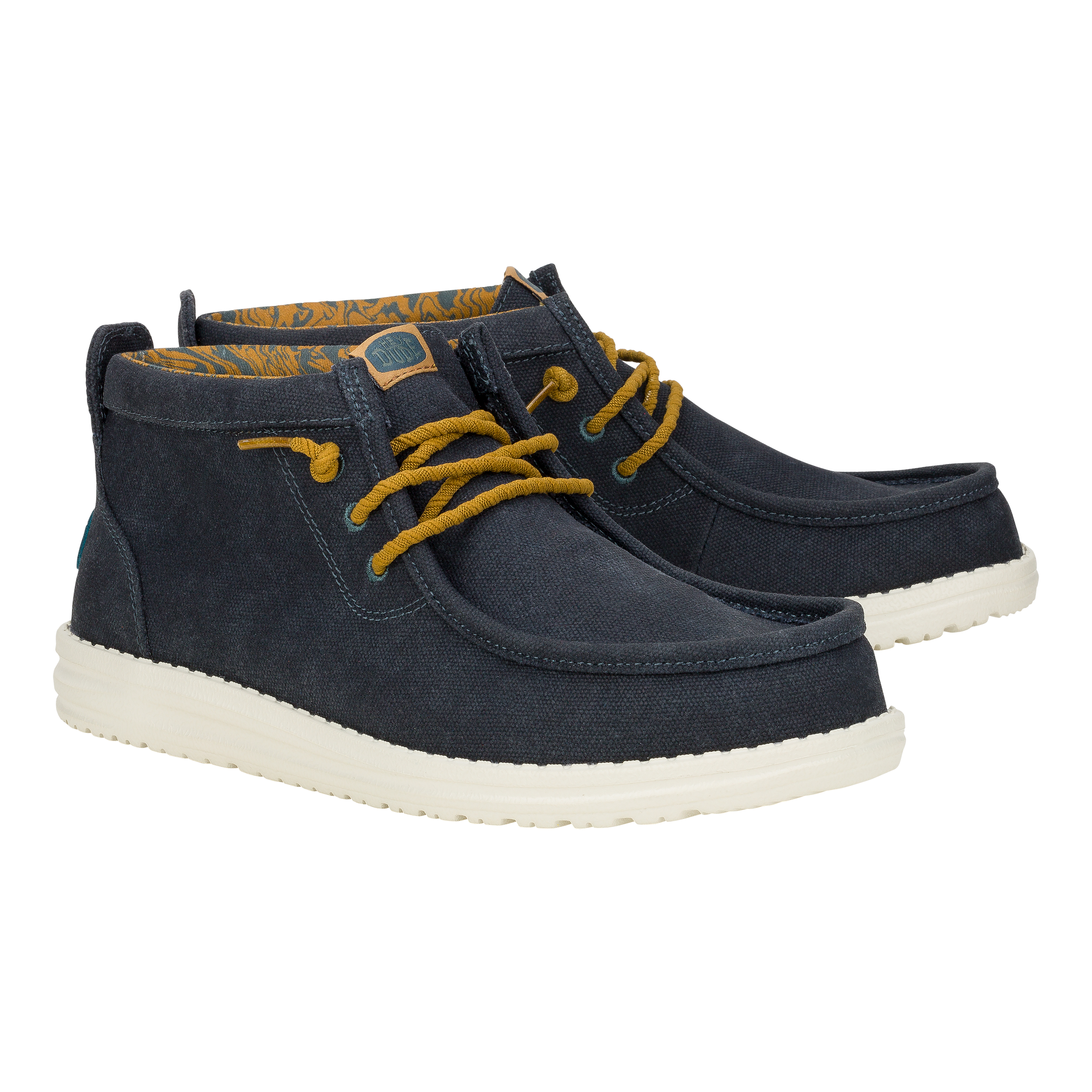 Wally Mid Waxed Canvas - Navy