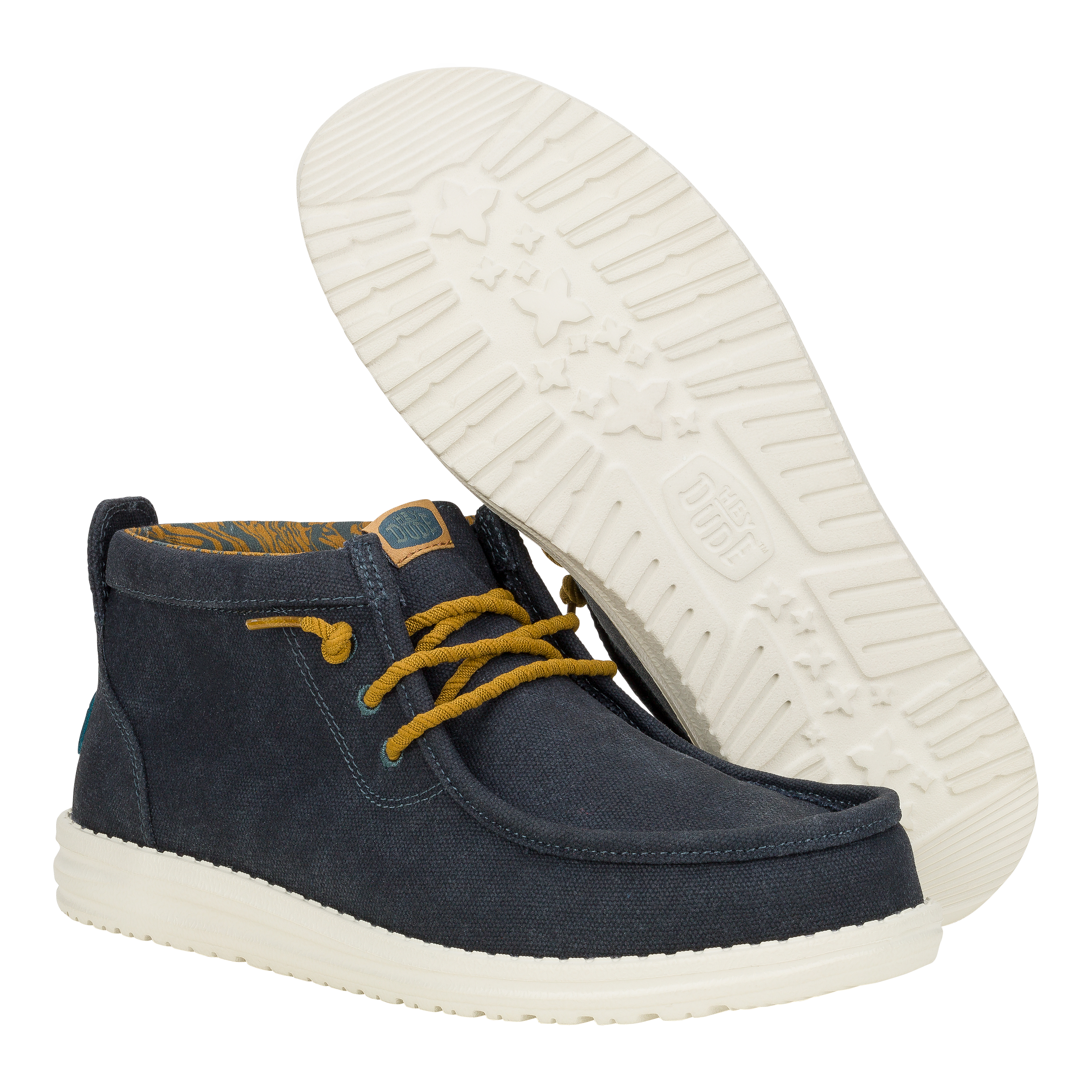 Wally Mid Waxed Canvas - Navy