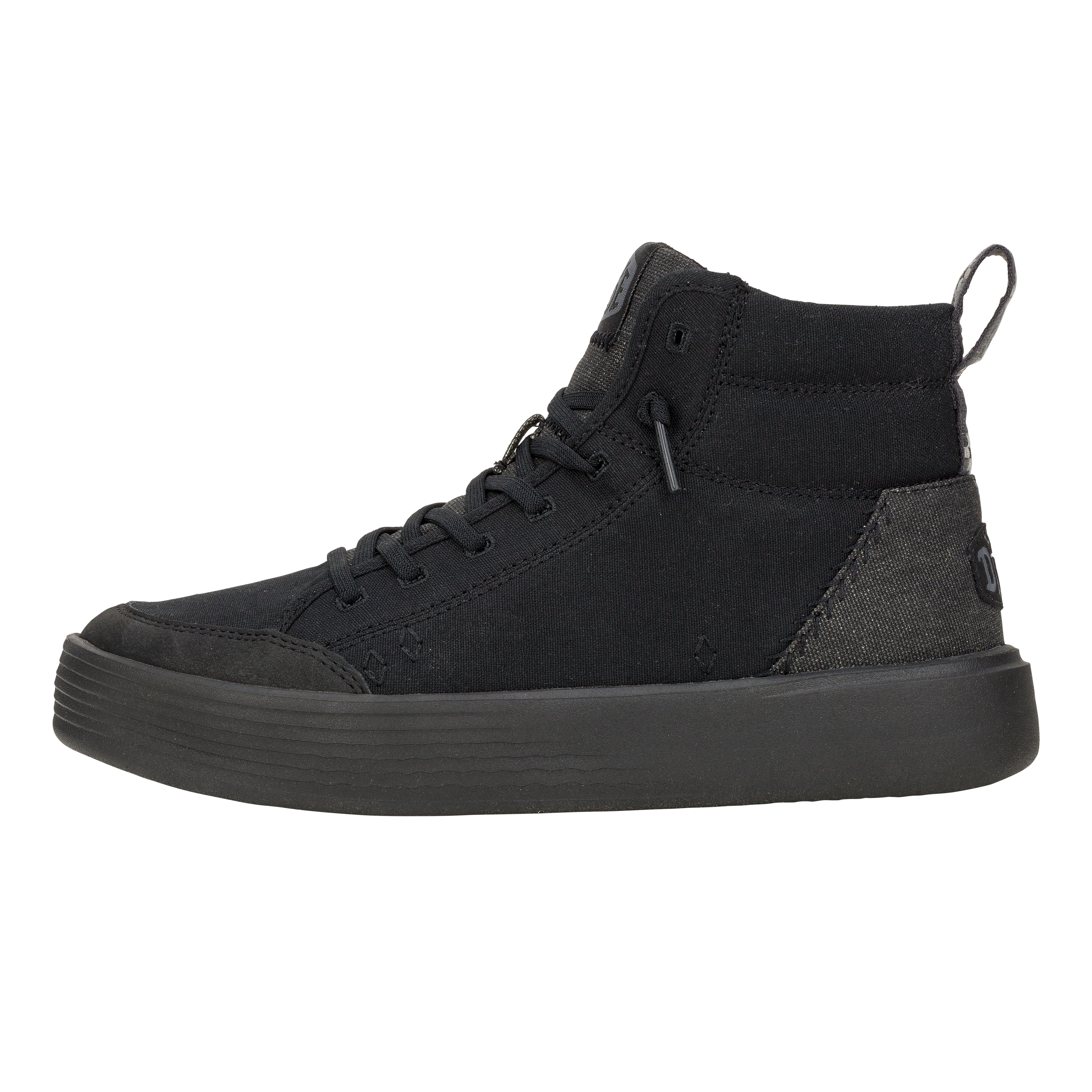 Cody Hi Womens Canvas - Black/Black