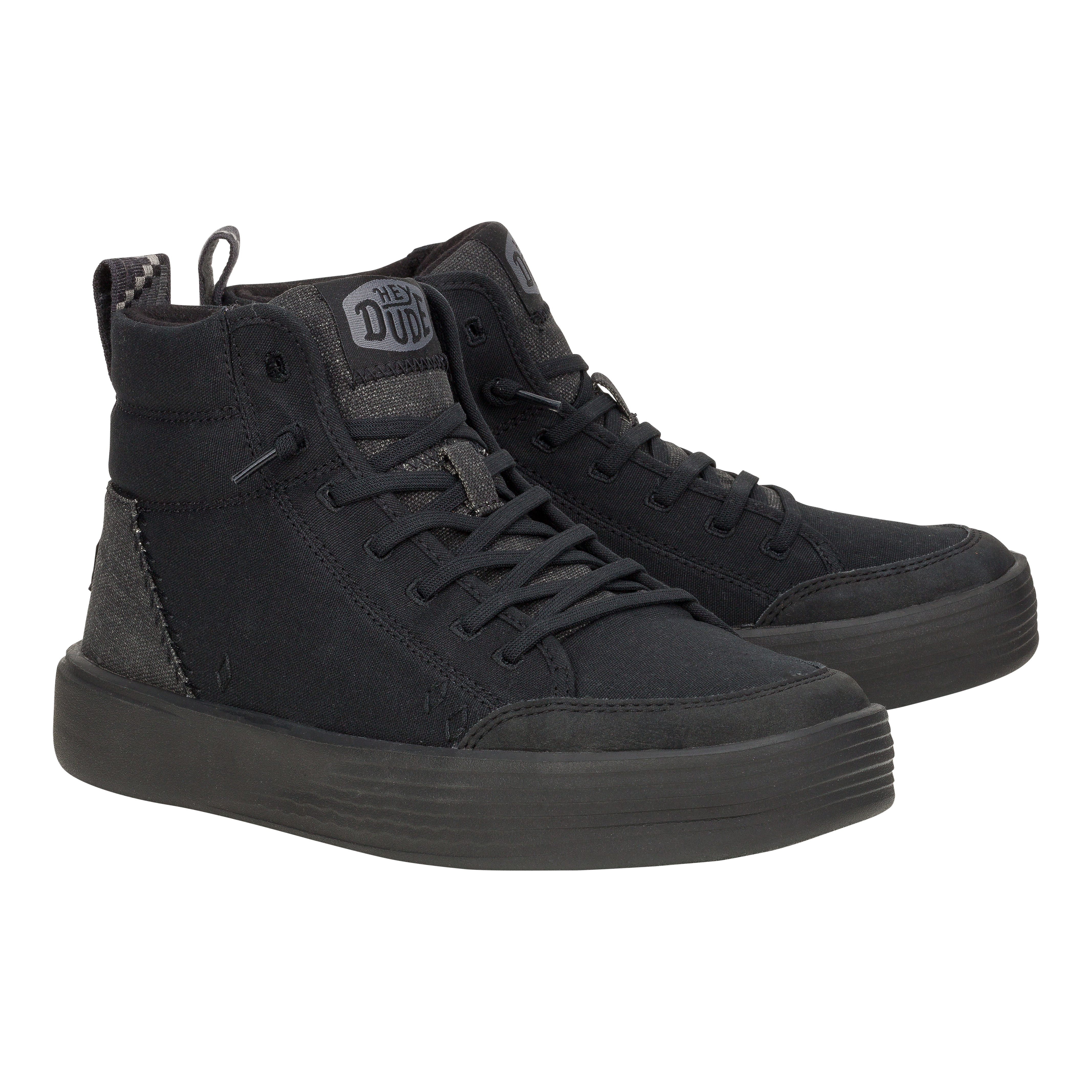 Cody Hi Womens Canvas - Black/Black