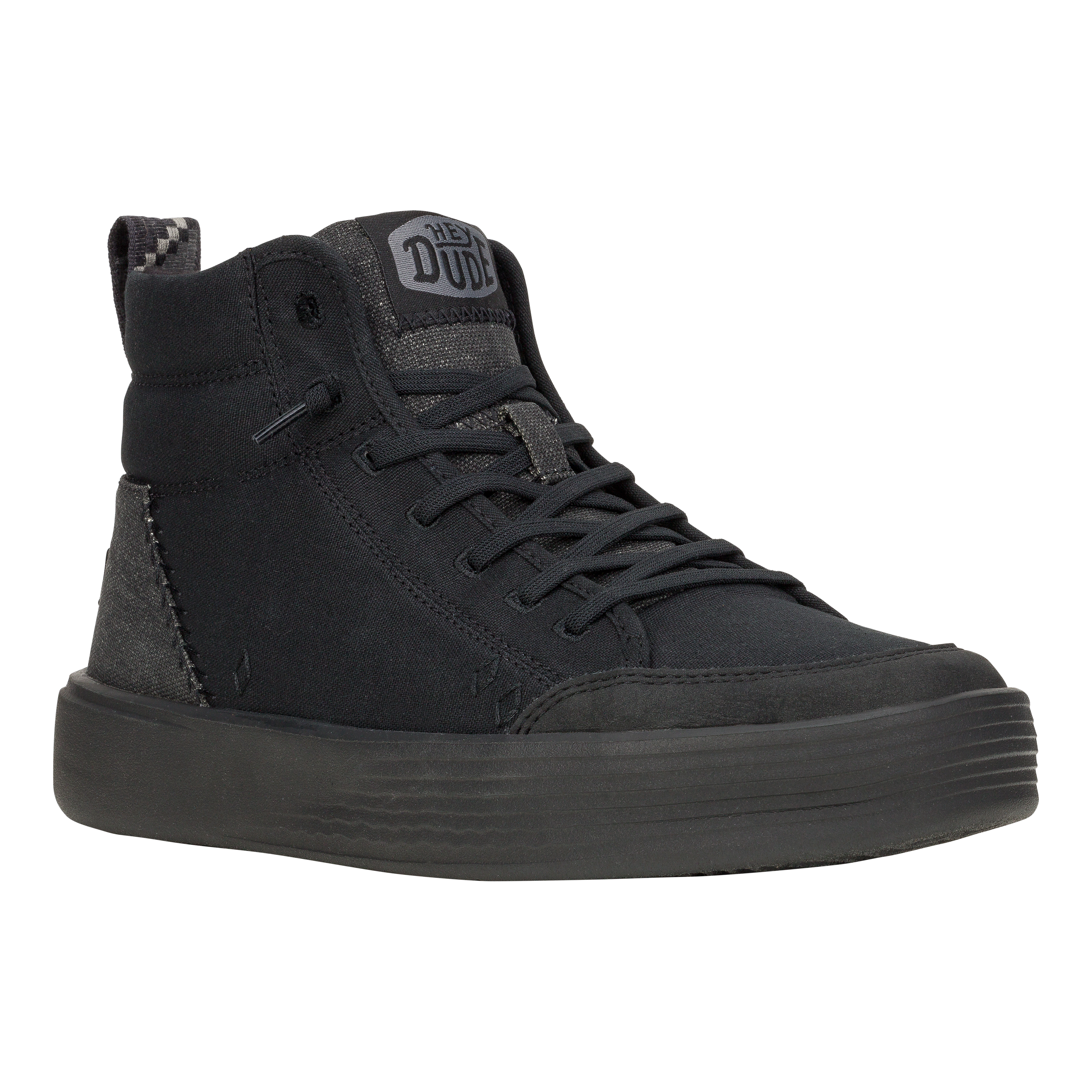 Cody Hi Womens Canvas - Black/Black