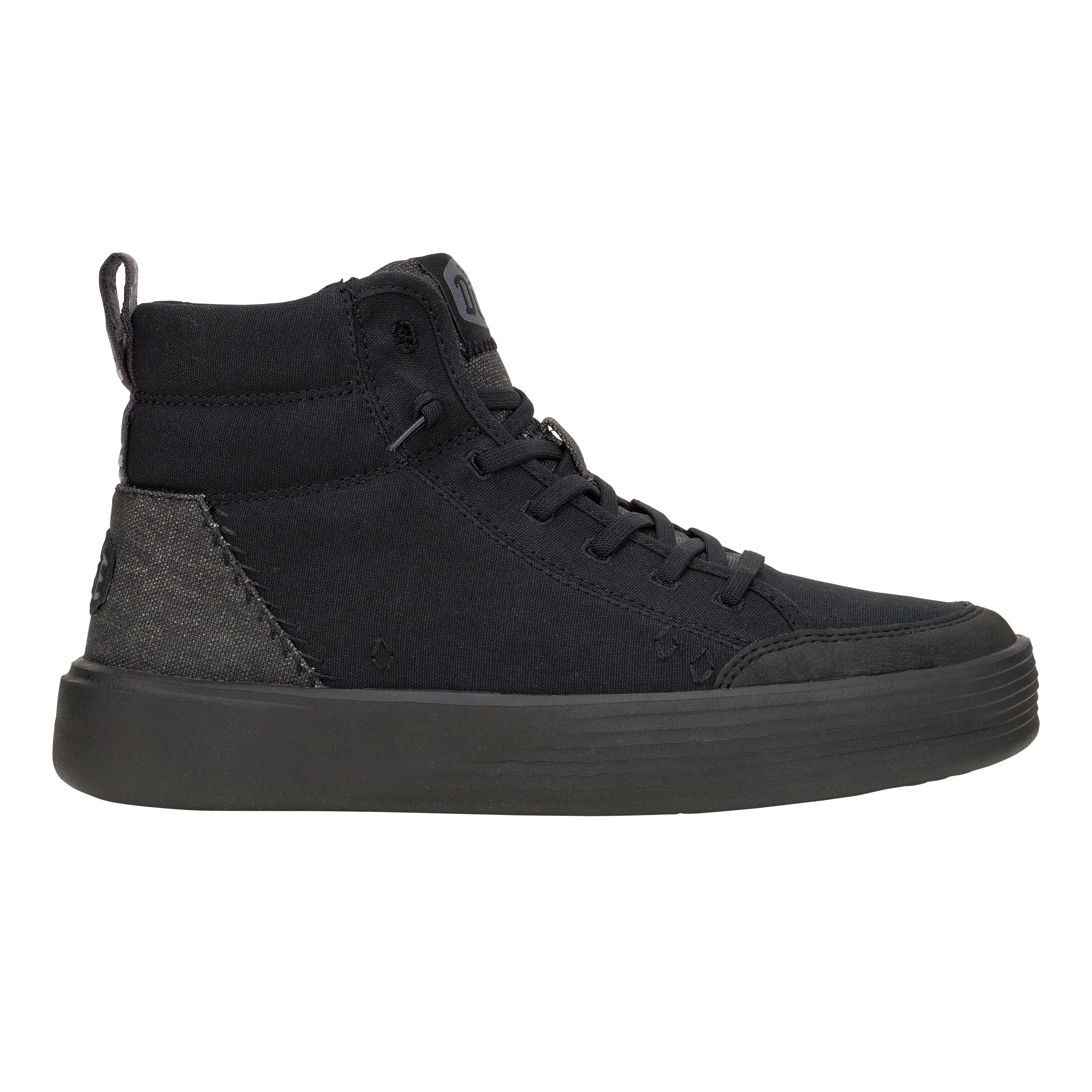 Cody Hi Womens Canvas - Black/Black