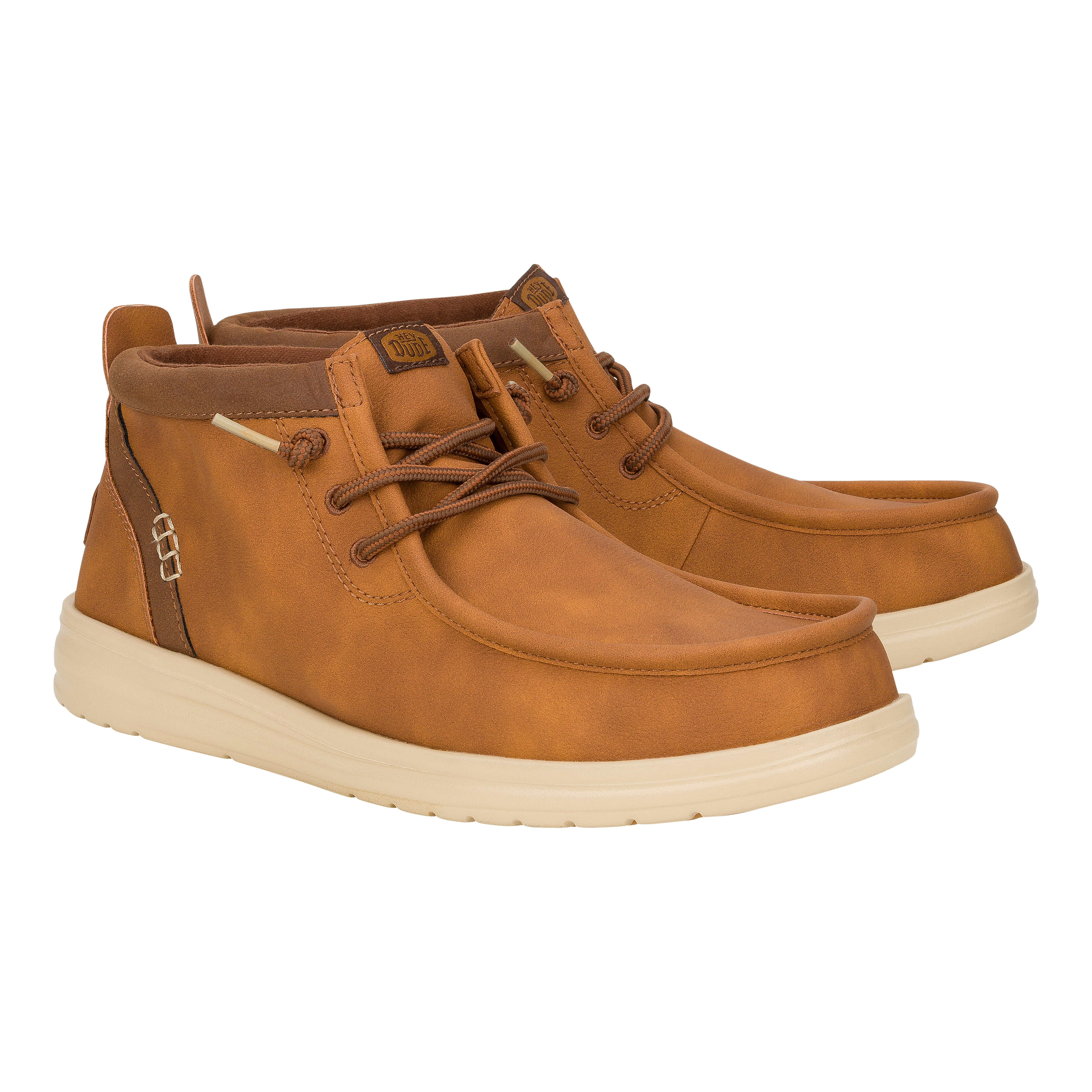 Wally Mid Gripr Classic - Cognac/Tan