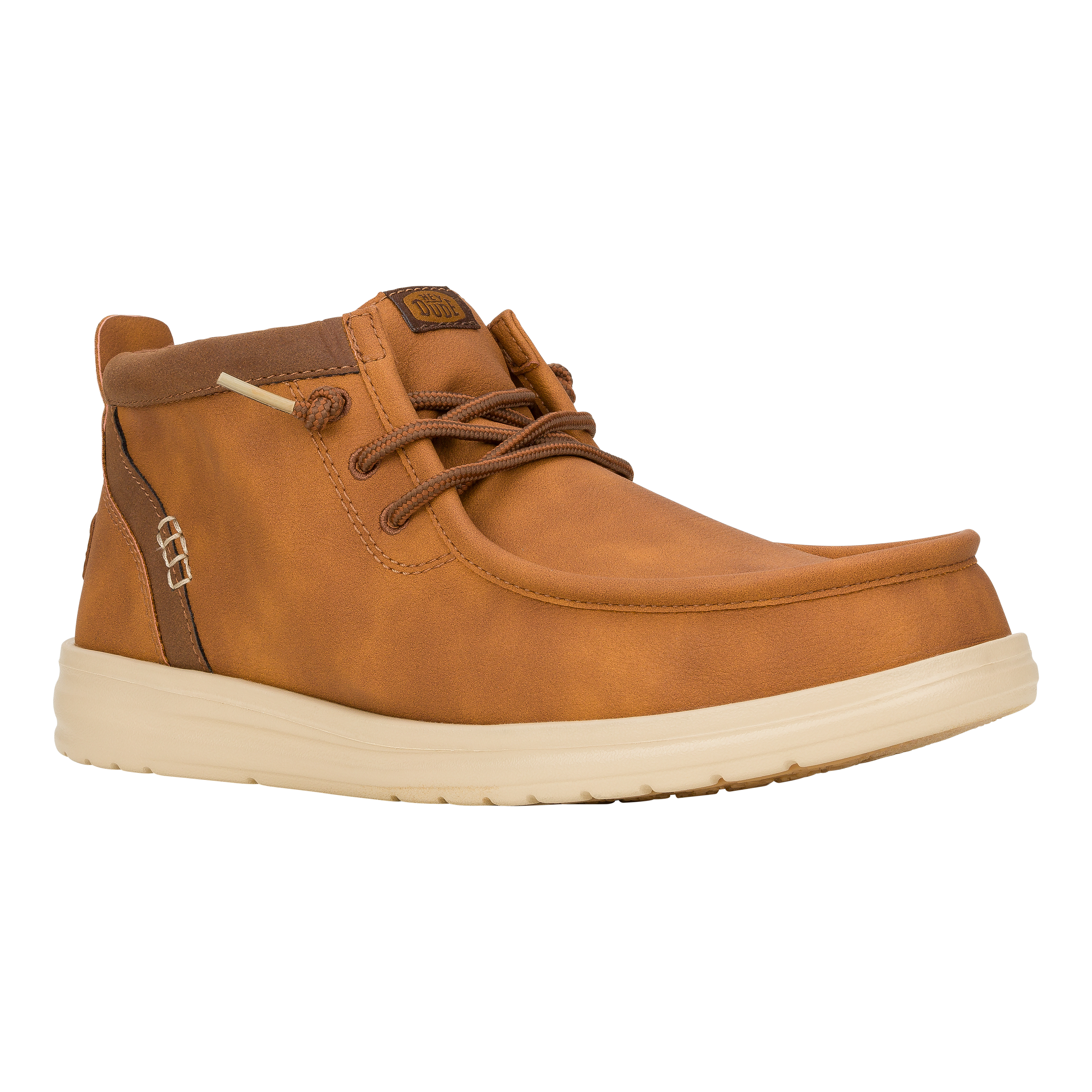 Wally Mid Gripr Classic - Cognac/Tan