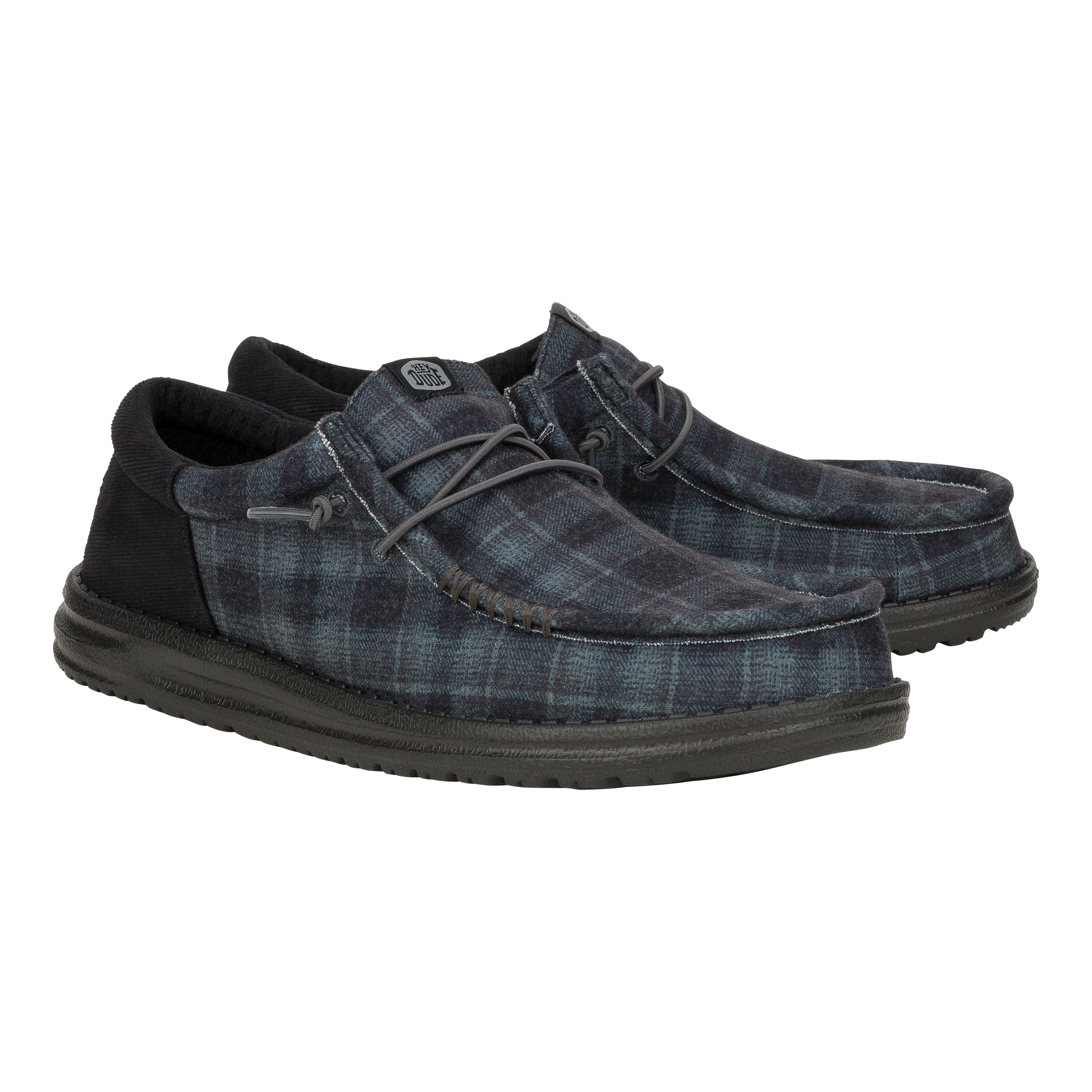 Wally Funk Waffle - Black Plaid