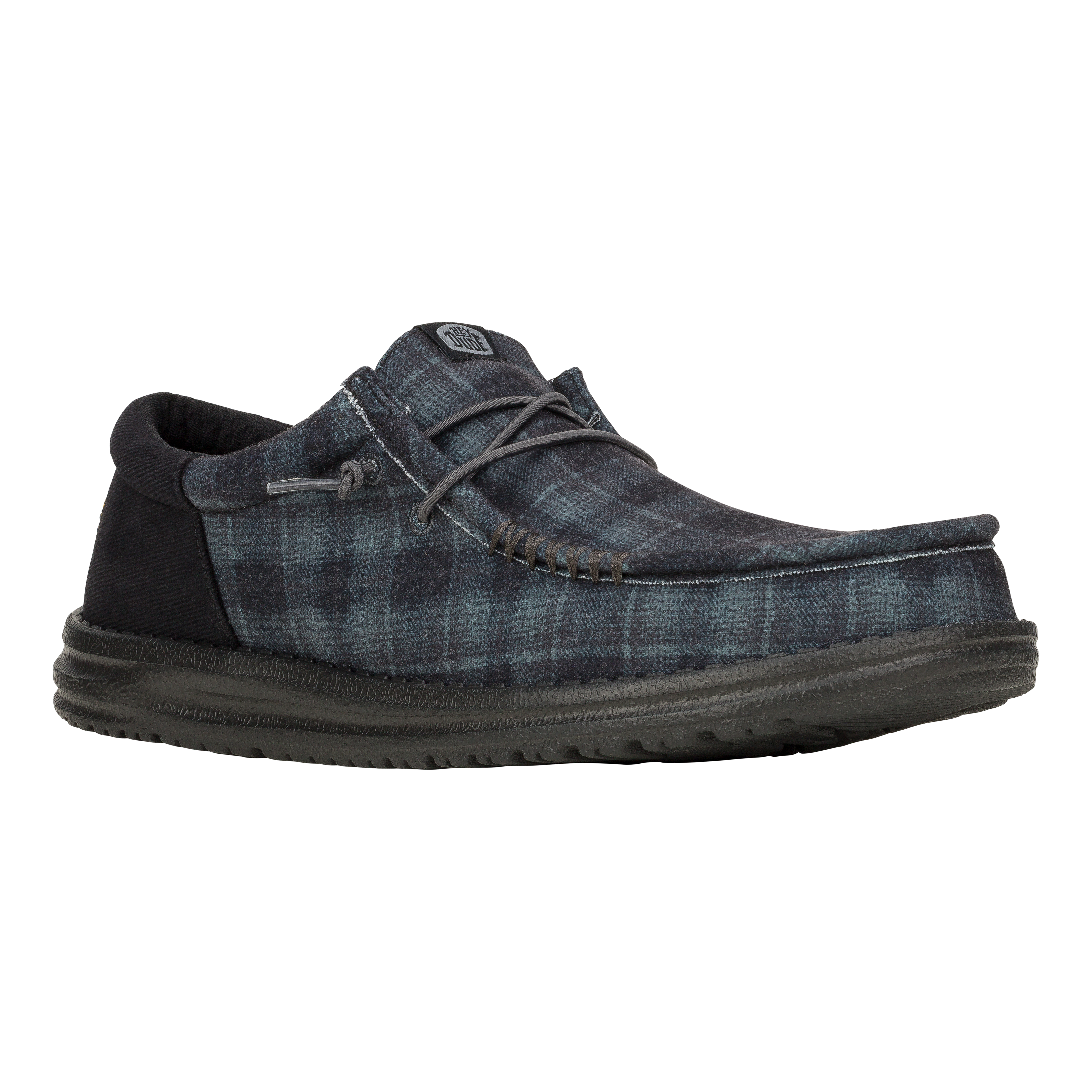 Wally Funk Waffle - Black Plaid