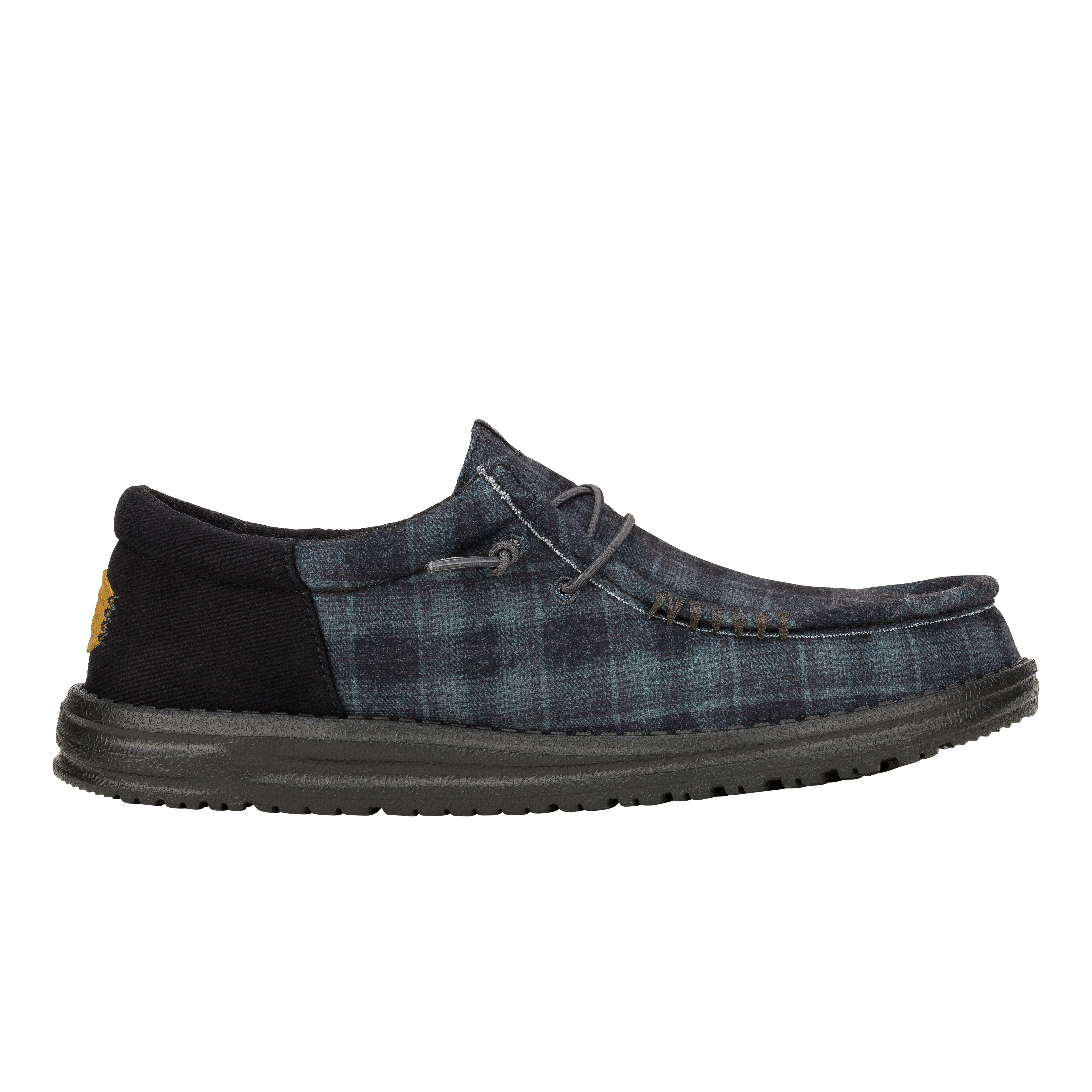 Wally Funk Waffle - Black Plaid