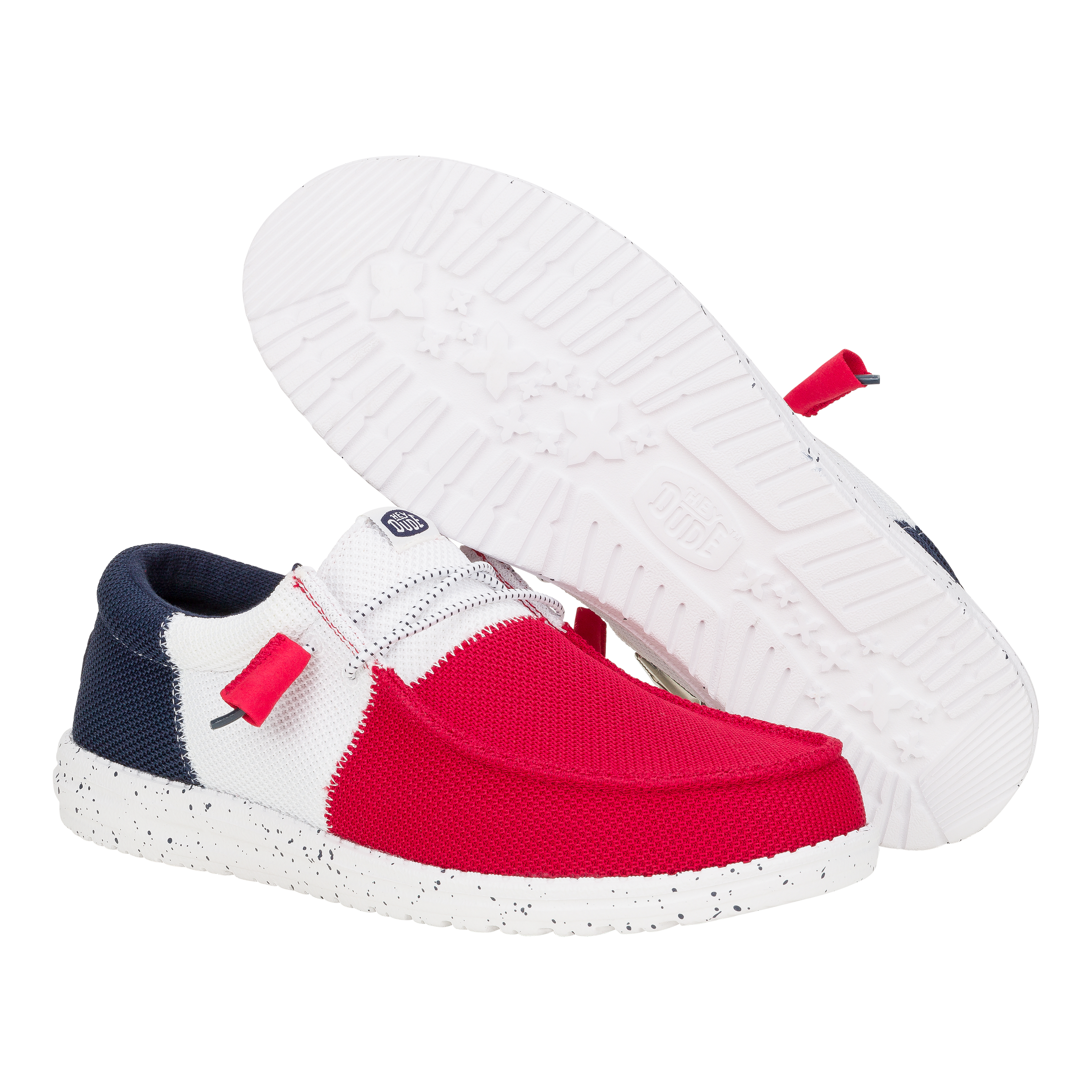 Wally Tri Varsity Mesh - Red/Navy